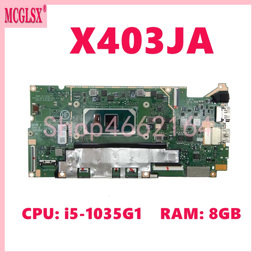 Ddr4 8Gb - X403JA with I5-1035G1 CPU 8GB-RAM Notebook