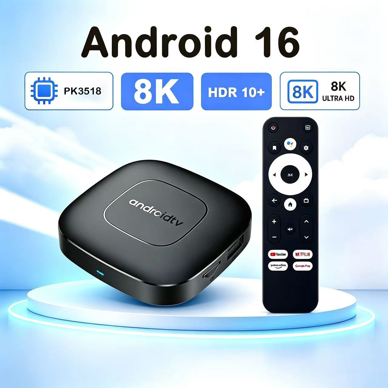 Ddr3 8Gb - Android 16 Smart TV Box 8GB