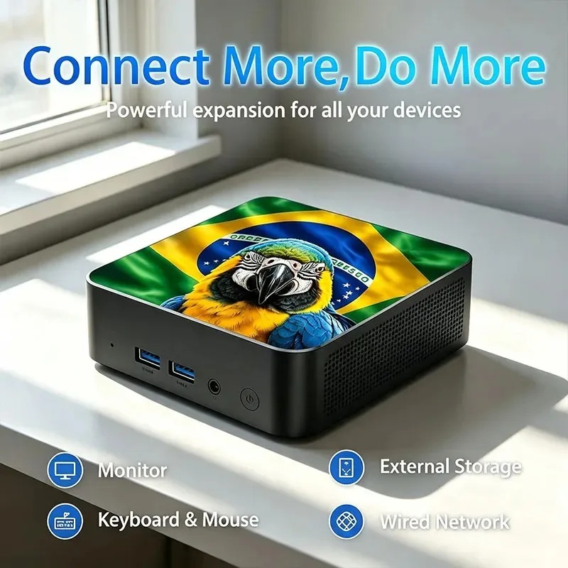 Mexico Brazil Flag Mini PC Int - Ddr3 Ram 评论和价格