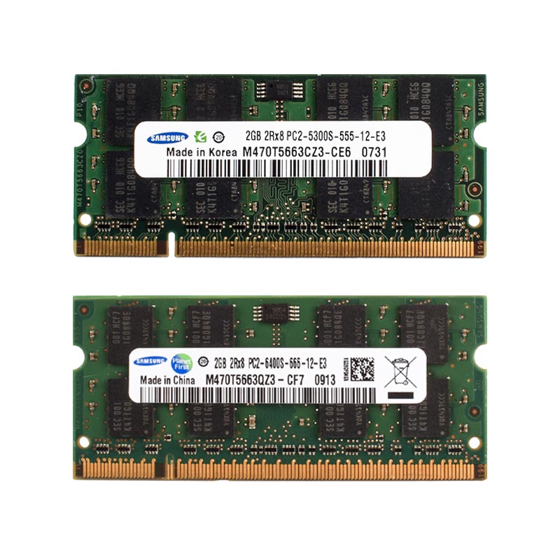 SAMSUNG DDR2 2GB PC2 5300S 640 - Ddr2 Ram 评论和价格