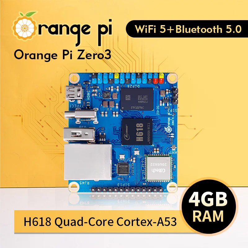 Orange Pi Zero 3 1G 1.5G 2G 4G - Ram Memory Module 评论和价格