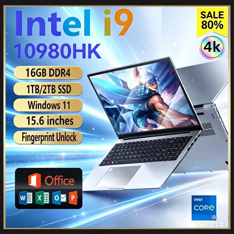 15.6inch Potrable Laptop Intel - Ddr4 16Gb 评论和价格