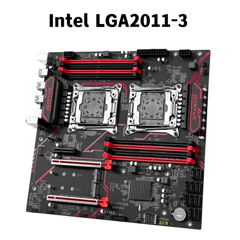 JGINYUE X99‑9D4 Dual LGA2011‑3 - Ecc Ram Server 评论和价格