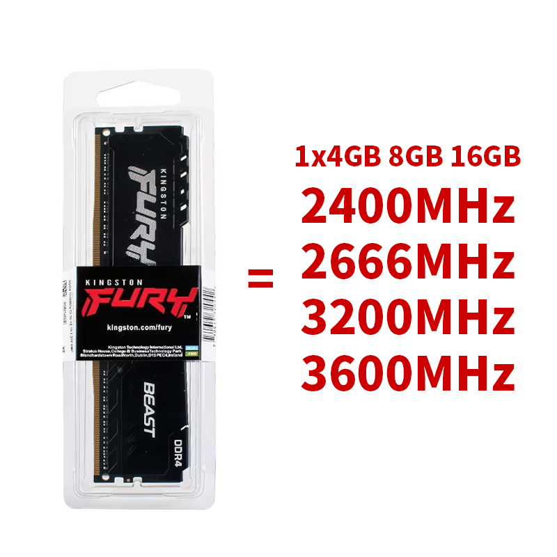 DDR4 Kingston BEAST RAM 3200MH - Ddr4 3200Mhz 评论和价格
