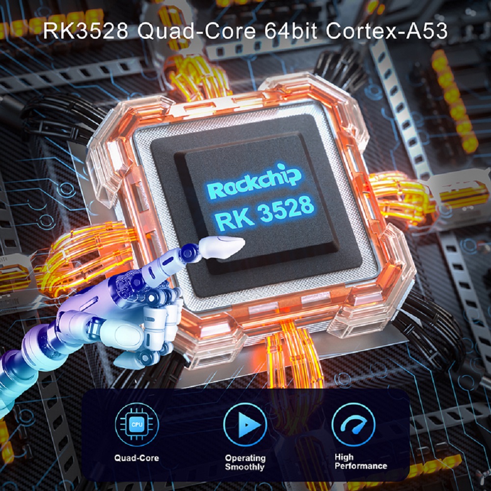 Android 16 X66 TV Box RK3528 Q - Ddr3 8Gb 评论和价格